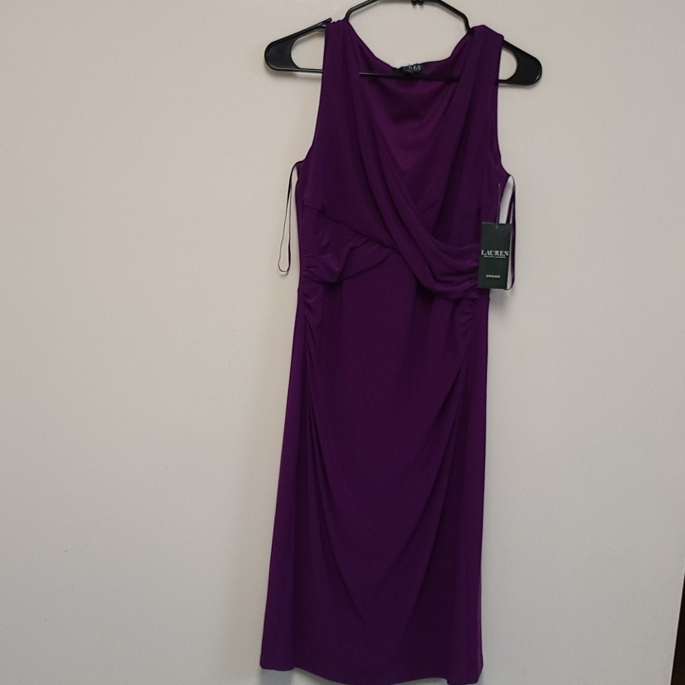 Ralph Lauren size 6 purple dress